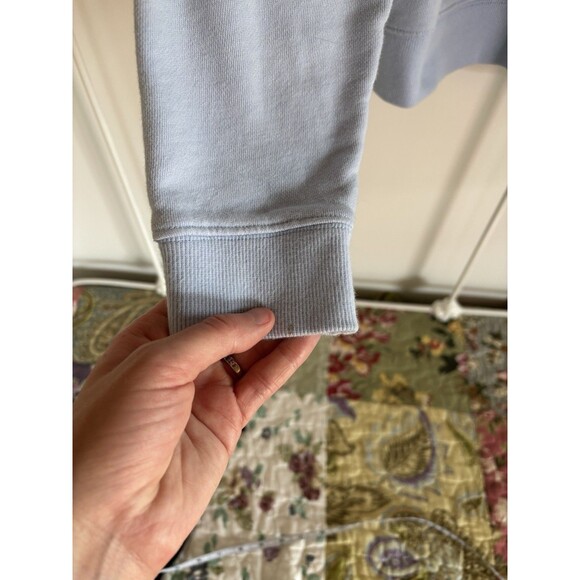 Vineyard Vines Women’s Quarter Zip Shep Shirt Blue And Pink Large - Picture 2 of 6